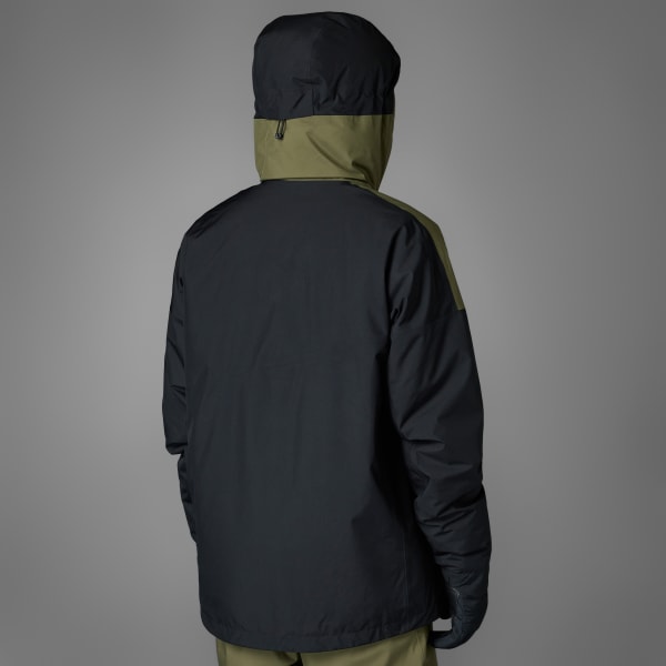 Green Terrex Multi 2L Rain.Rdy Insulated Jacket