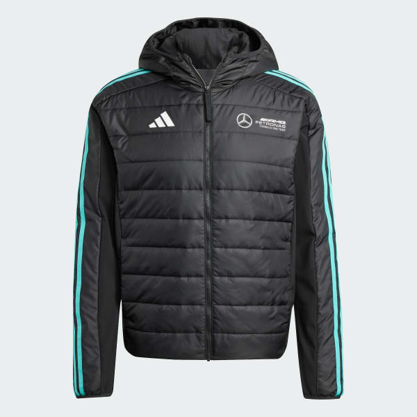 Czerń Kurtka Mercedes - AMG Petronas Formula One Team DNA Puffer