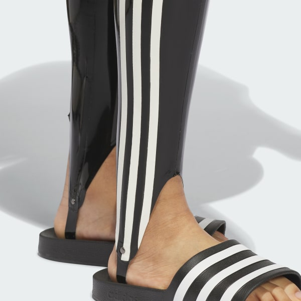 3-Stripes Latex Leggings