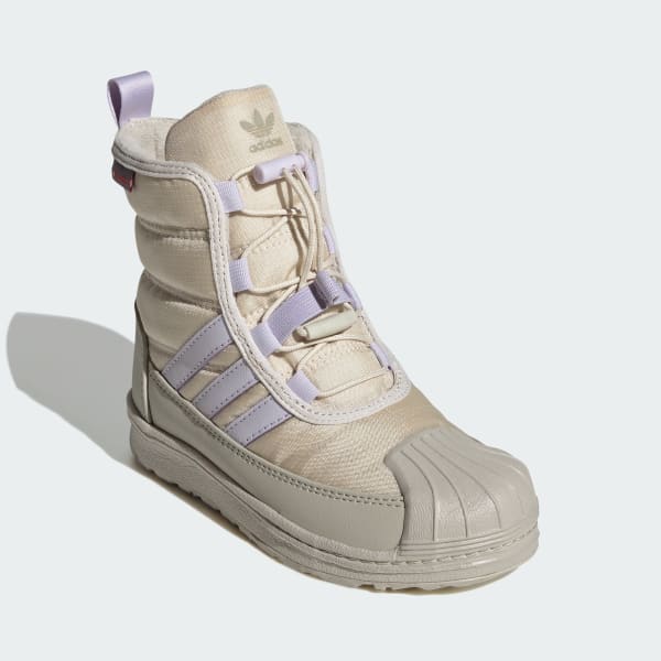 Beige Superstar 360 2.0 Boots Kids