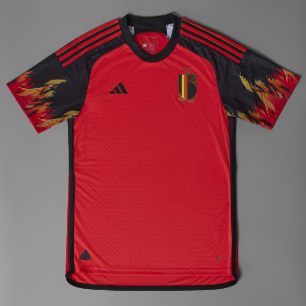 Adidas Belgium 2022-2023 World Cup Away Authentic Jersey HD9416 US L