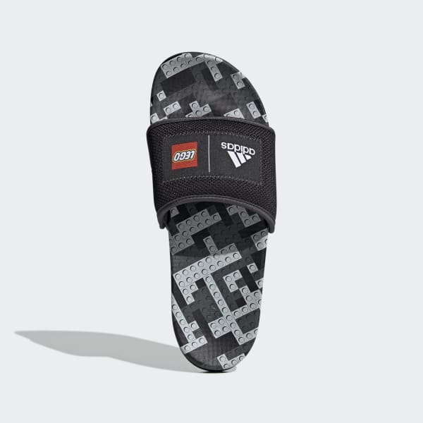 Svart adidas Adilette Comfort x LEGO® Slides
