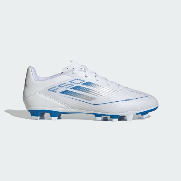 White F50 Club Firm/Multi-Ground Boots