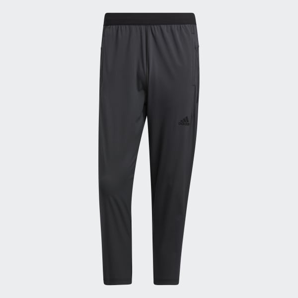 Grey Warp Knit Yoga Pants IYG93