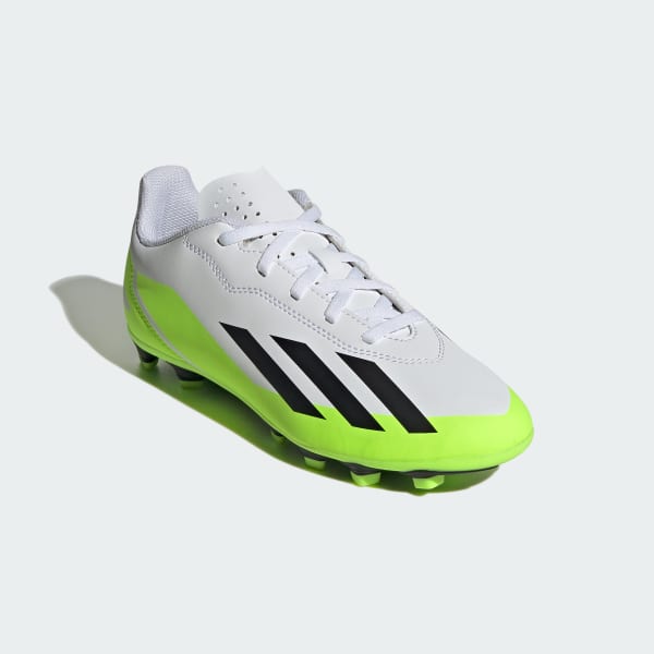 Crampon adidas deals vert et blanc