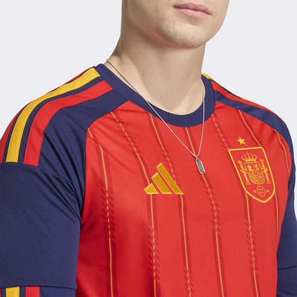 adidas Spain 26 Home Long Sleeve Jersey - Red | Free Shipping with