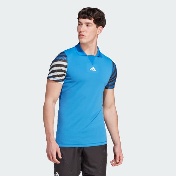 Blue 테니스 히트레디 프리리프트 프로 폴로 셔츠