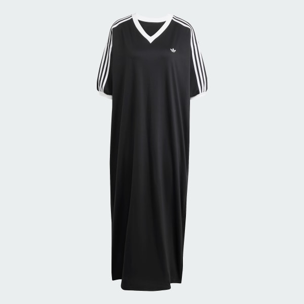 Noir Robe en V oversize Adilenium Season 3