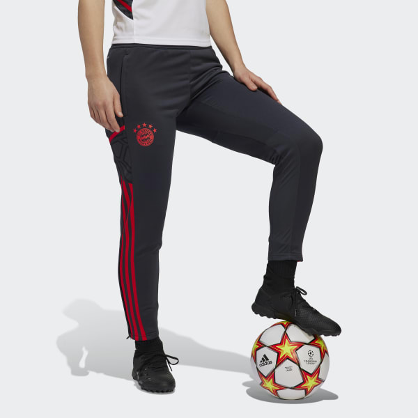 Szary FC Bayern Condivo 22 Training Pants SW257