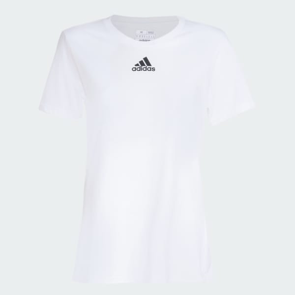 Branco Camiseta Logo Pequeno