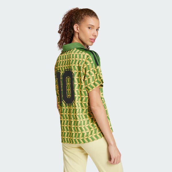 Verde Camisa adidas x FARM