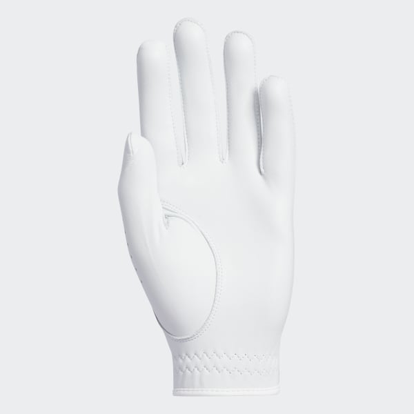 white nike leather gloves