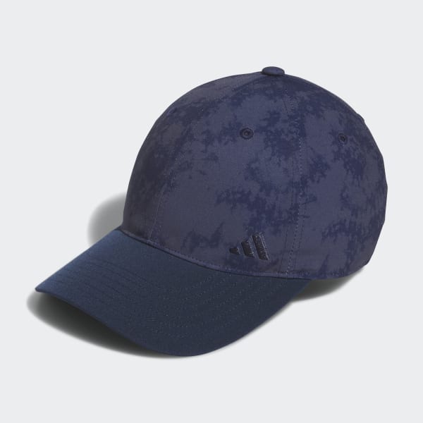 Blue Spray-Dye Golf Hat