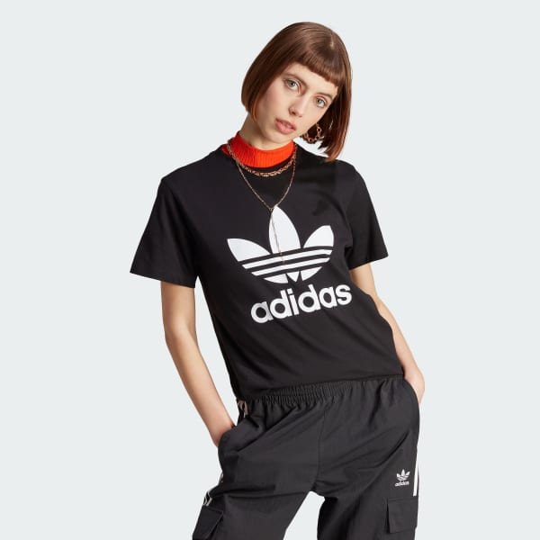 Adidas original trefoil t shirt new arrivals