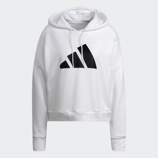 White adidas Sportswear Future Icons Hoodie EKT20