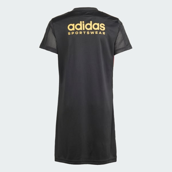 Negro Vestido Tiro Summer Niños