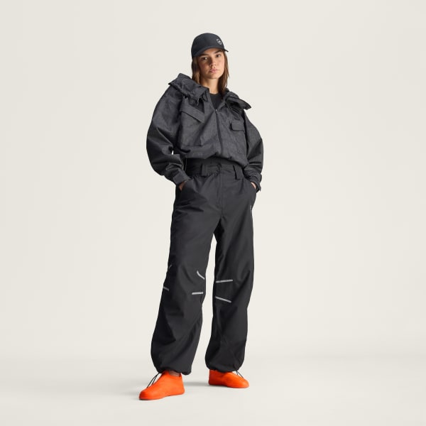 Czerń Spodnie dresowe adidas by Stella McCartney Woven