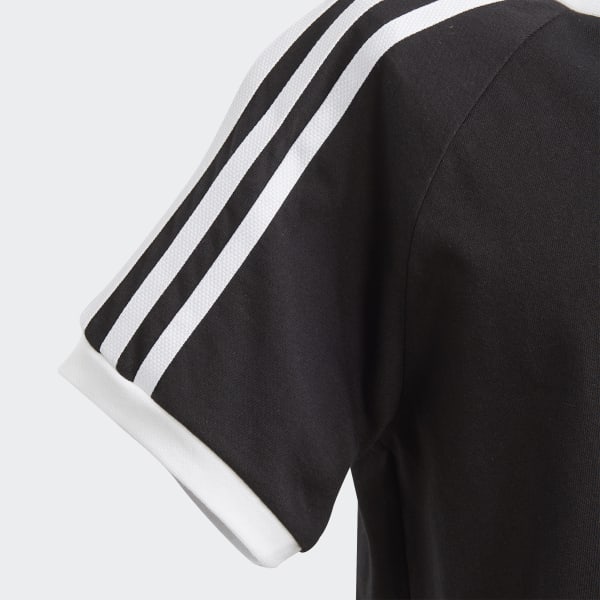 สีดำ เสื้อยืด 3-Stripes FUG77