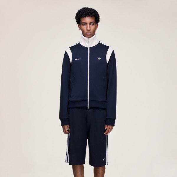 Blue Wales Bonner Twill Track Top