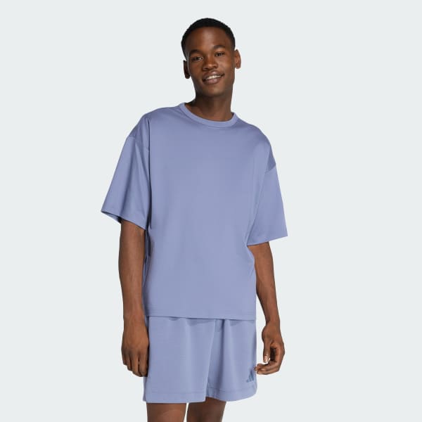 adidas SOFT LUX TEE - Brown | Free Shipping with adiClub | adidas US