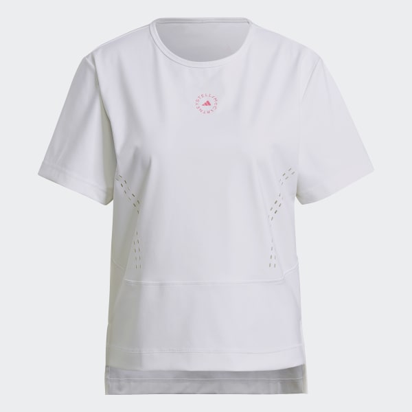 White adidas by Stella McCartney TRUESTRENGTH Loose Tee IYG76