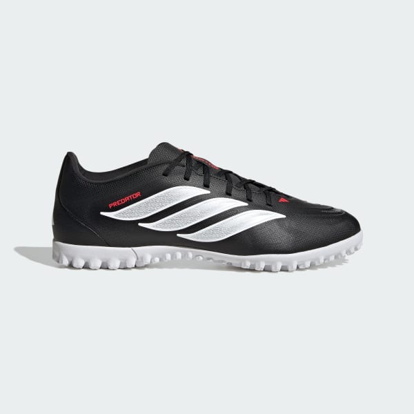 Schwarz Predator Club Turf Fußballschuh