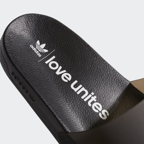 love unites adidas slides