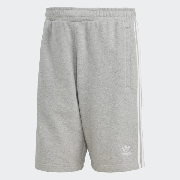 Grau adicolor Classics 3-Streifen Sweat Shorts