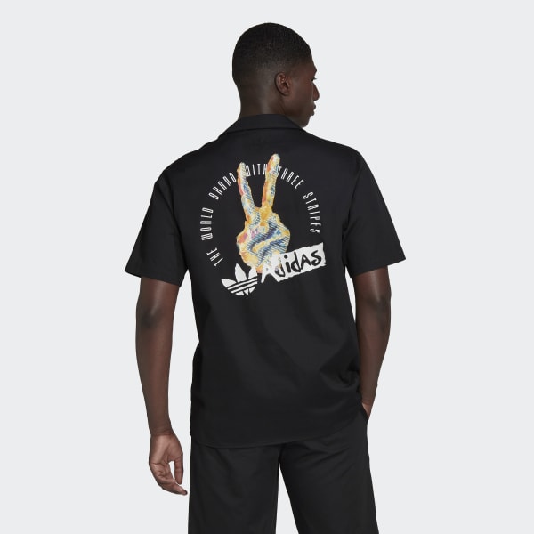Svart Twill Shirt EWA06