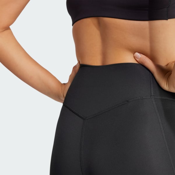 adidas Optimé Stash 7/8 Leggings - Black | Free Shipping