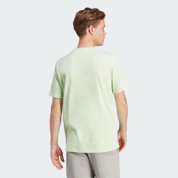 Green Illustrated Badge Graphic Tee
