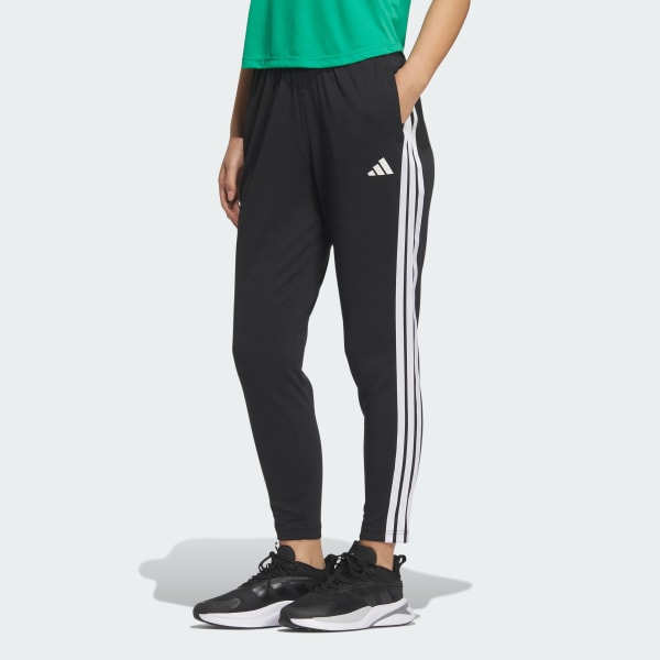 ブラック ニット DL テーパード アンクルパンツ