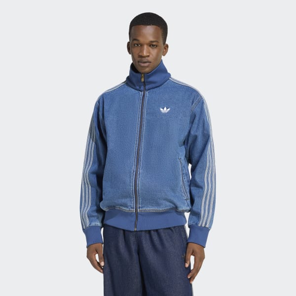 adidas ADICOLOR DENIM FIREBIRD TRACK TOP - Multi | Free Shipping