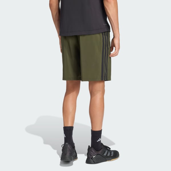 ★★Adairs★★ Essential Training 3S Woven Shorts JC7719 adidas Essentials Training 3-Stripes Woven Shorts - Blue