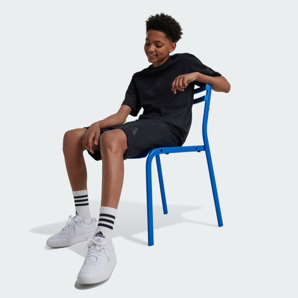 Siyah adidas Z.N.E. Kids Şort