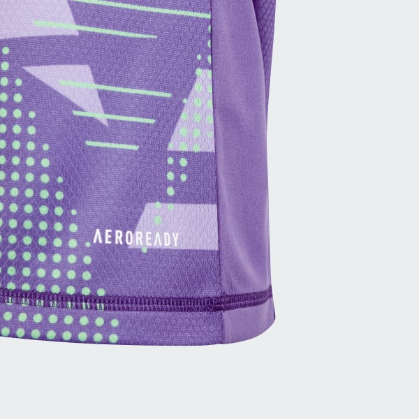 Μωβ Tiro 24 Competition Long Sleeve Goalkeeper Jersey