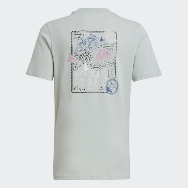 Verde T-shirt Disney Mickey and Friends