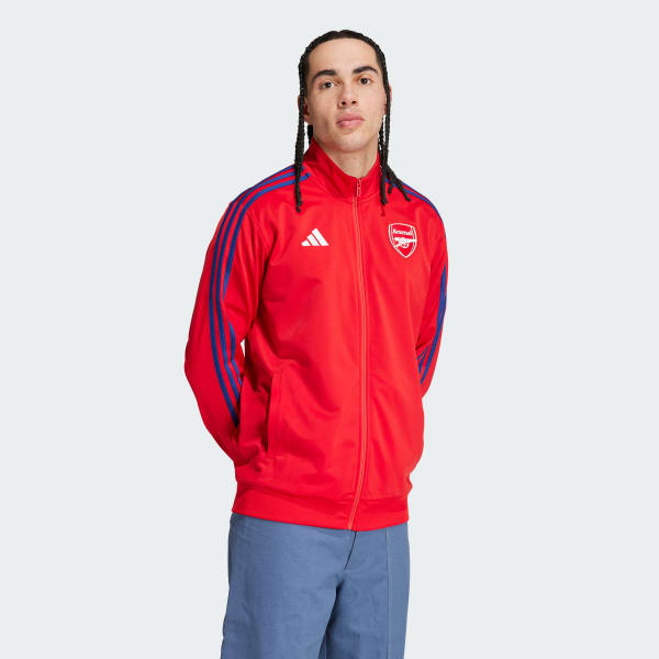 adidas Arsenal DNA Track Top Red Free Shipping with adiClub adidas US