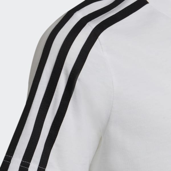 Bianco T-shirt adidas Essentials 3-Stripes