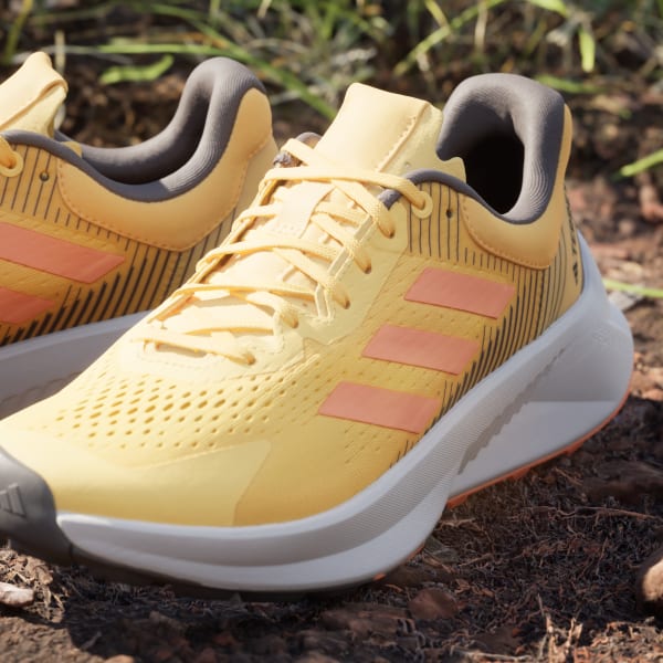 Adidas race shoes yellow cheap