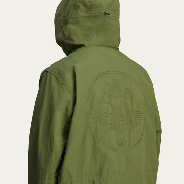 adidas Halewood SPZL Parka - Green | Free Shipping with