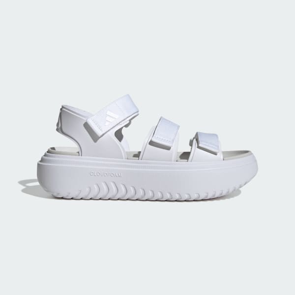 Adidas cloudfoam velcro slides deals