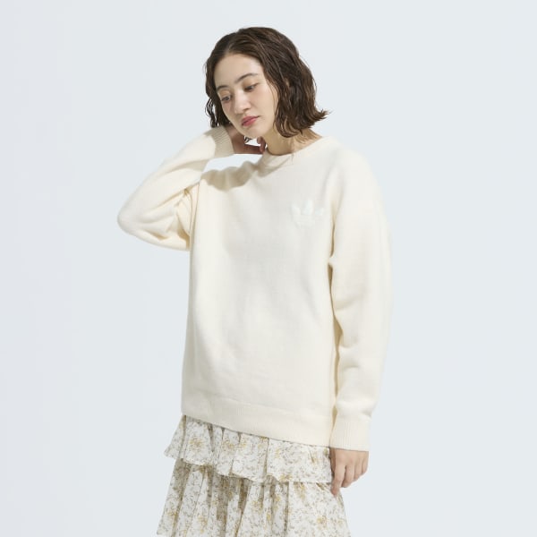 adidas Originals アスレチック デプト ニットセーター - ホワイト