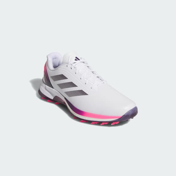 White Adizero ZG Spikeless Golf Shoes