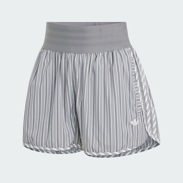 Grey POPLIN SHORTS