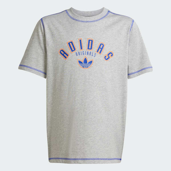 Gris Polera Logo Play para Niños