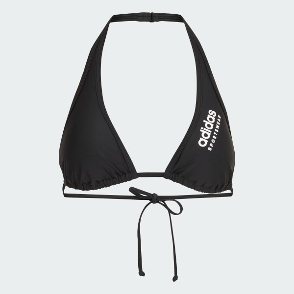 adidas Padded Sportswear Neckholder Bikini Black adidas Deutschland