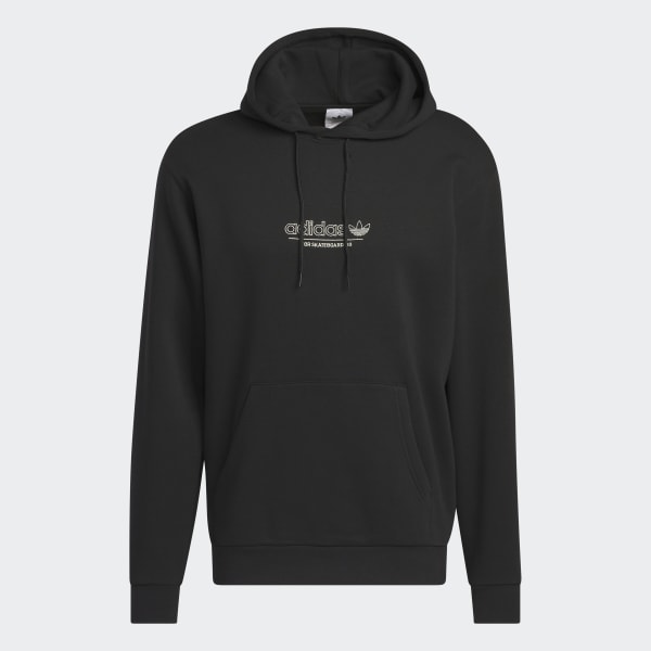 Zwart 4.0 Strike Through Hoodie (Gendervrij)