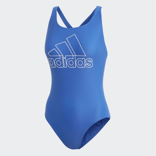 Blue Athly V Logo Swimsuit FSC21