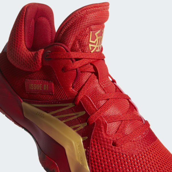 Adidas Basketball x Marvel Iron Spider-Man D.O.N. Donovan Mitchell Issue 1  Red Gold Men EG0490 –